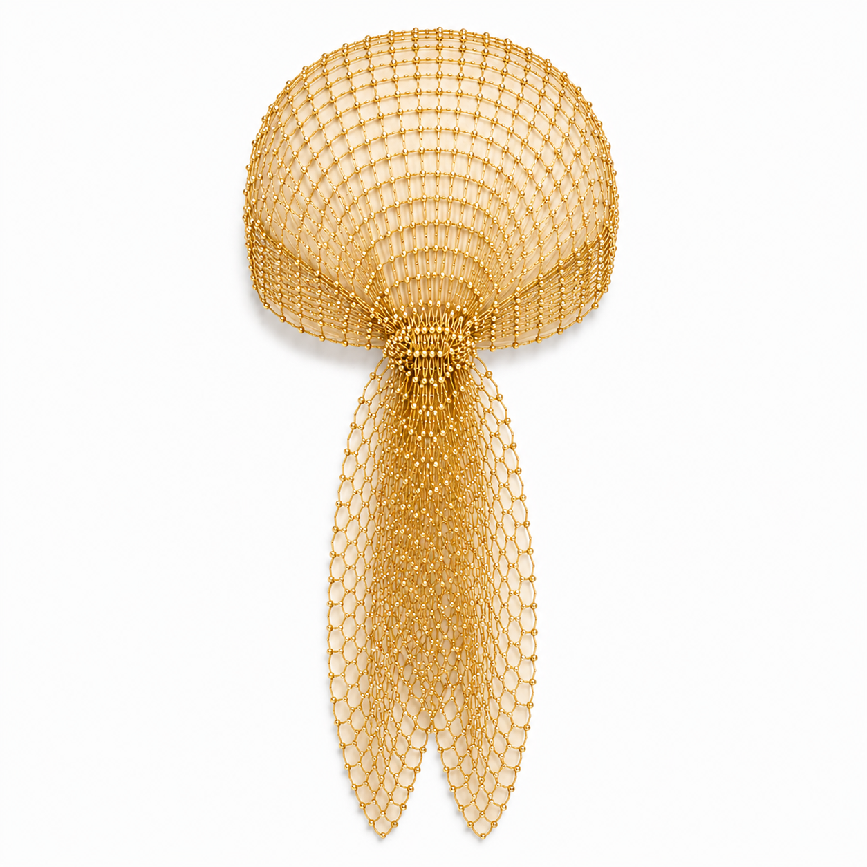Crystal Mesh Headscarf