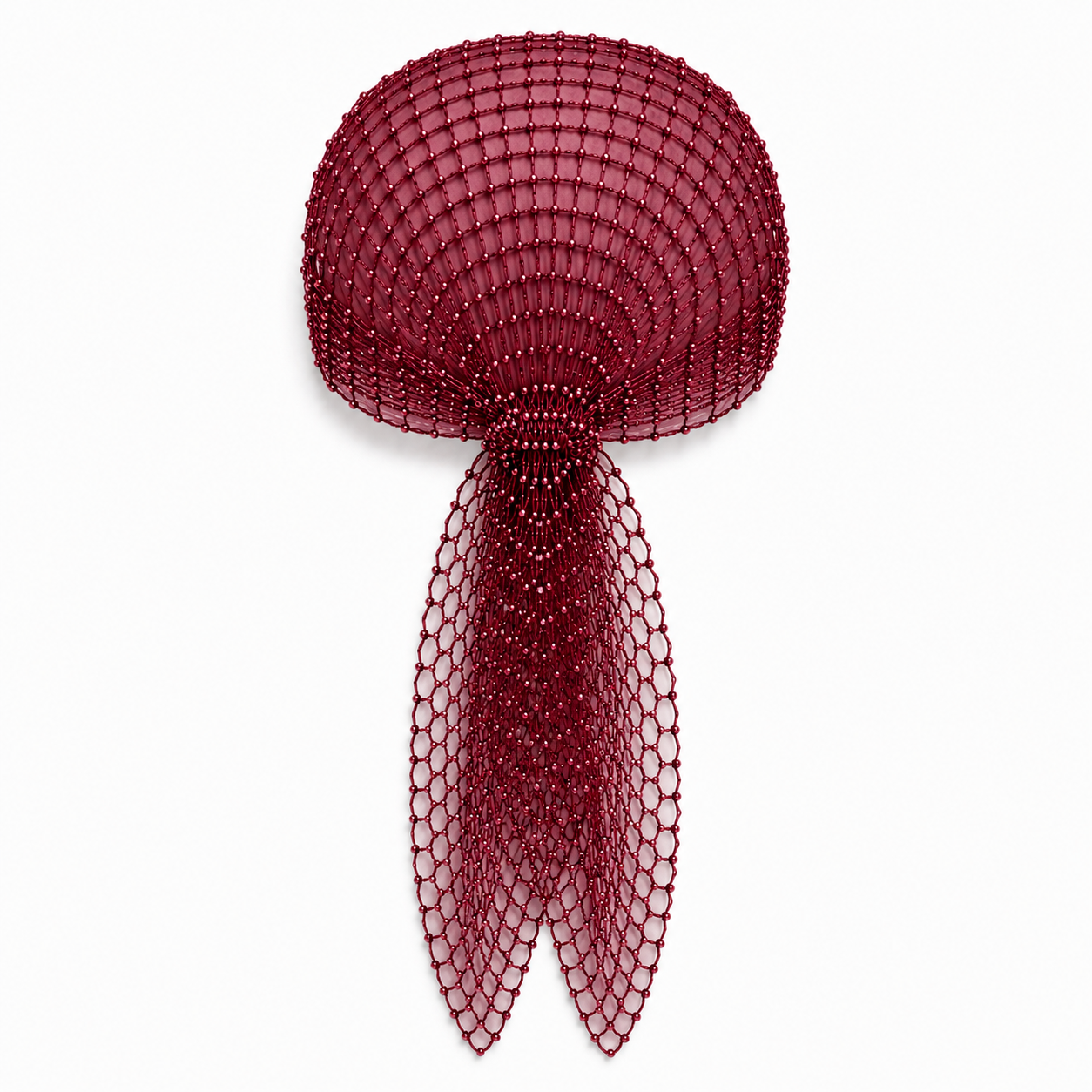 Crystal Mesh Headscarf