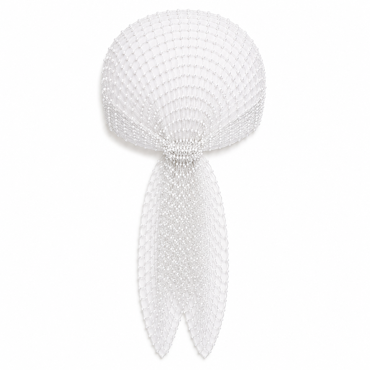 Crystal Mesh Headscarf